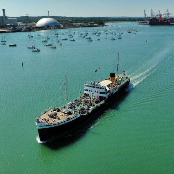 Last sailings of season for Steamship Shieldhall for Heritage Open Day and the Boat Show