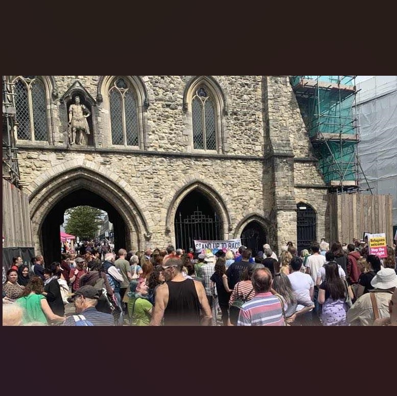 Southampton Stand up to Racism rally draws crowds to city centre