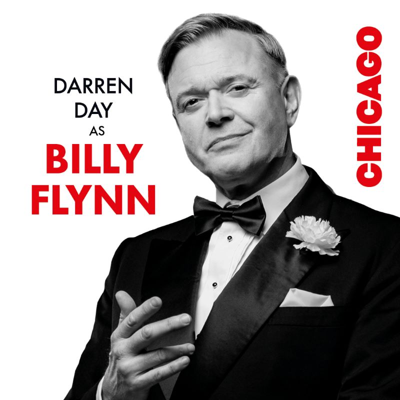 Darren Day to join tour of Chicago for one week only at the Mayflower Theatre