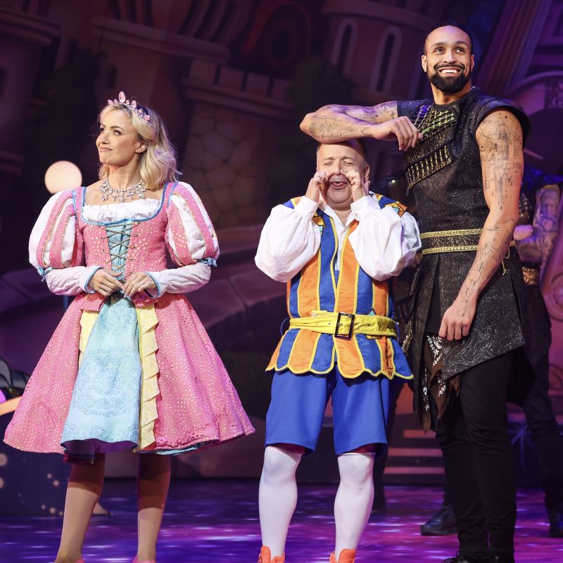 Mayflower Theatre has released production shots from Jack and the Beanstalk’s after the opening weekend