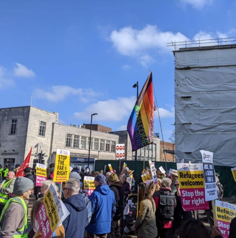 Experience: banging the drum for anti-racism on the streets of Southampton